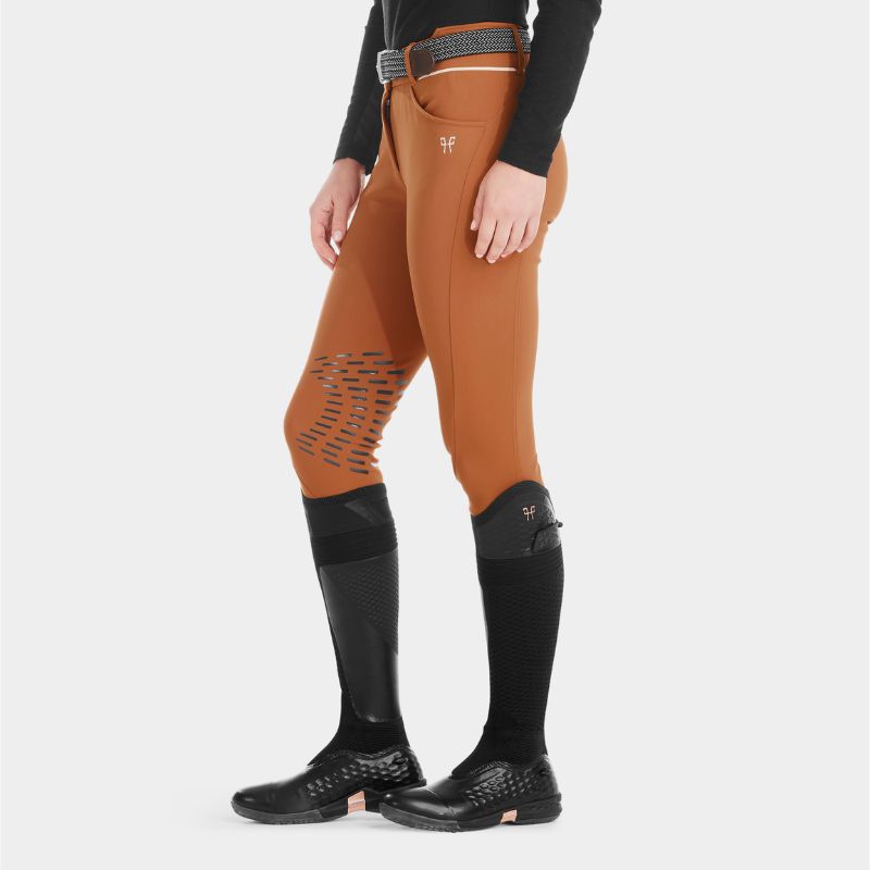 Pantalon d'équitation X-design Gold Brown
