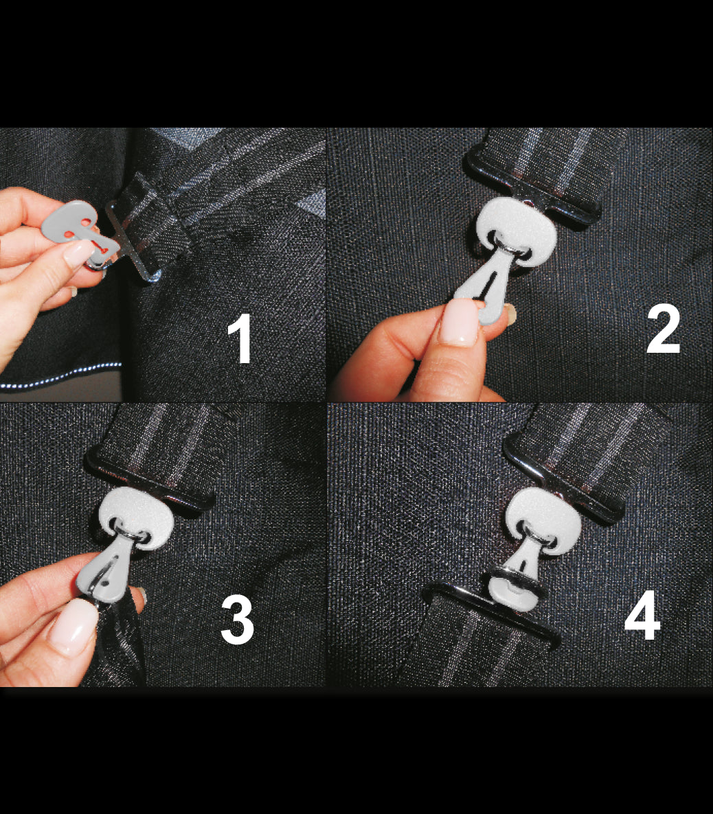 SAFE-GUM LOT DE 6 ÉLASTIQUES POUR FERMETURES EN T Waldhausen 8,95 €