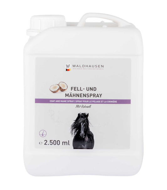 Spray à l’huile de coco pour pelage et crinière, 2500ml
