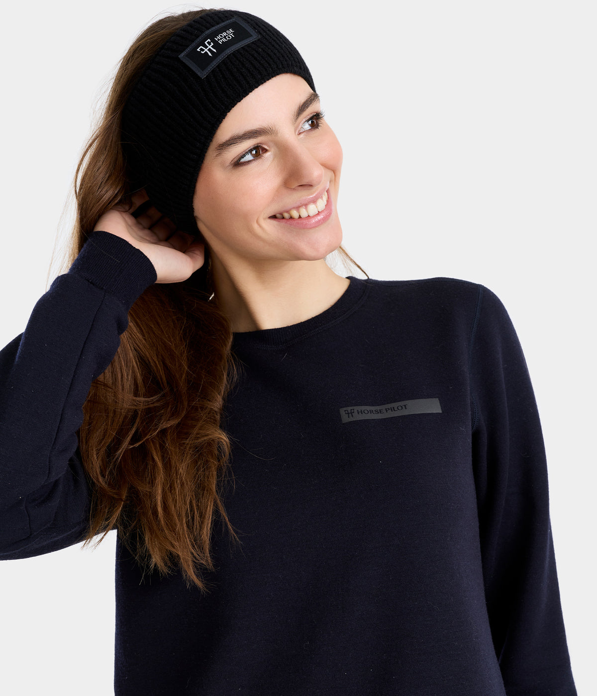Beanie Cappello Horse Pilot Beige
