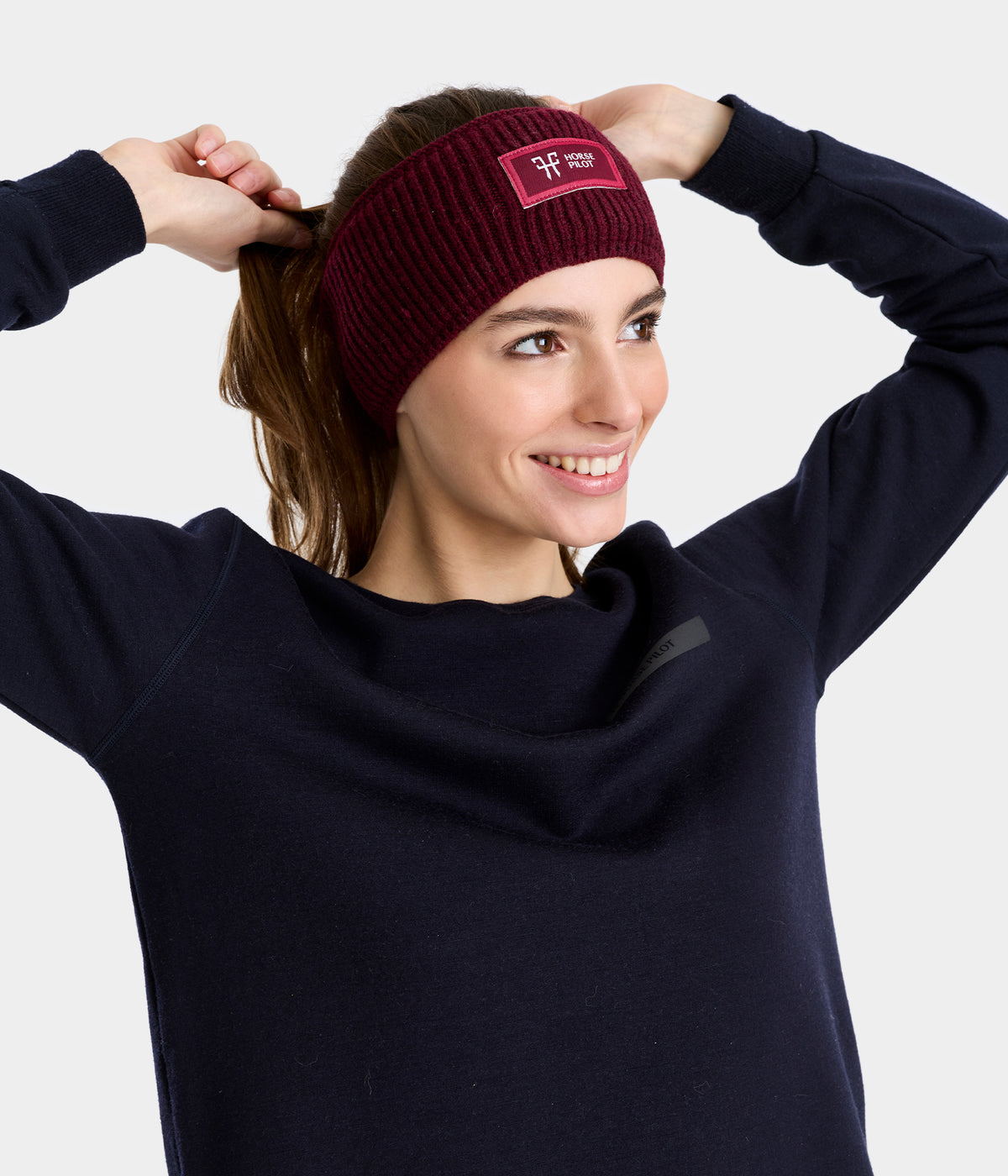 Beanie Cappello Horse Pilot Beige