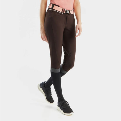 Pantaloni da equitazione X-design da donna rosso
