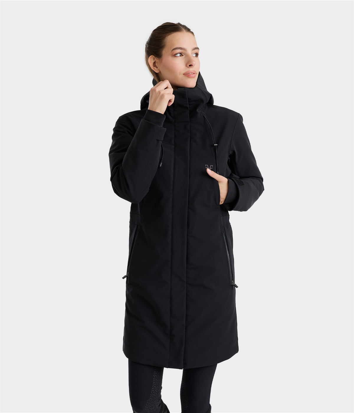 Manteaux Integral chaud long d'équitation femme
