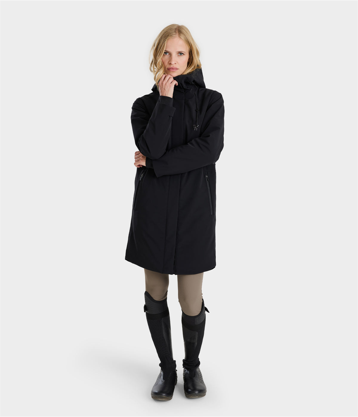 Manteaux Integral chaud long d'équitation femme