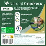 Natural'Crackers (Digest) 300 gr