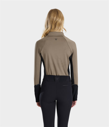 Tee-shirt thermique à manches longues d'équitation Warm Shirt femme