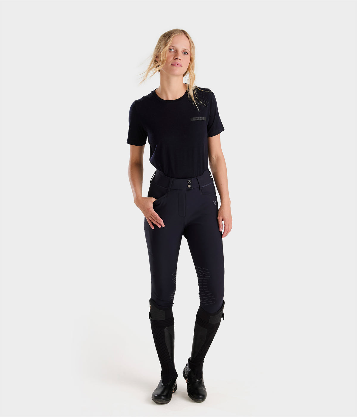 Pantaloni da equitazione X-design Sea-Green 