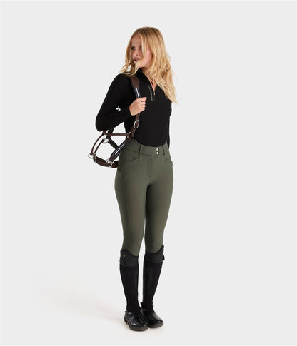 Pantaloni da equitazione X-design Sea-Green 
