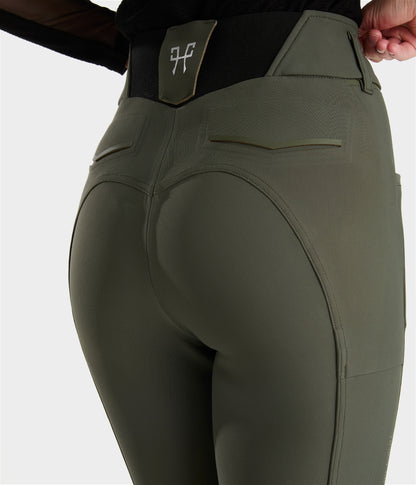 Pantaloni da equitazione X-design Sea-Green 