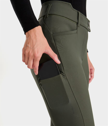 Pantaloni da equitazione X-design Sea-Green 