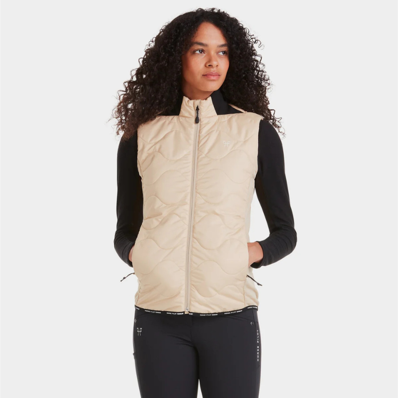 Rider Vest Doudoune sans manches d'équitation femme