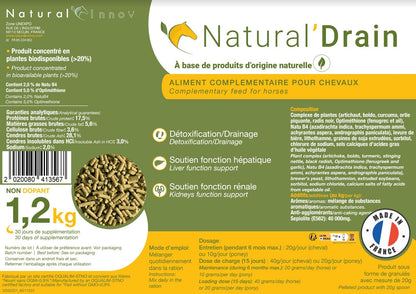 Natural'Drain 1,2kg Natural'Innov  41,90 €