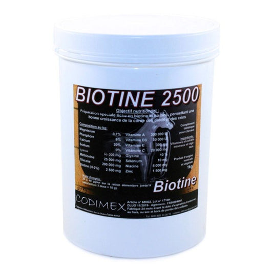 Biotine 2500 1kg Codimex   78,50 €