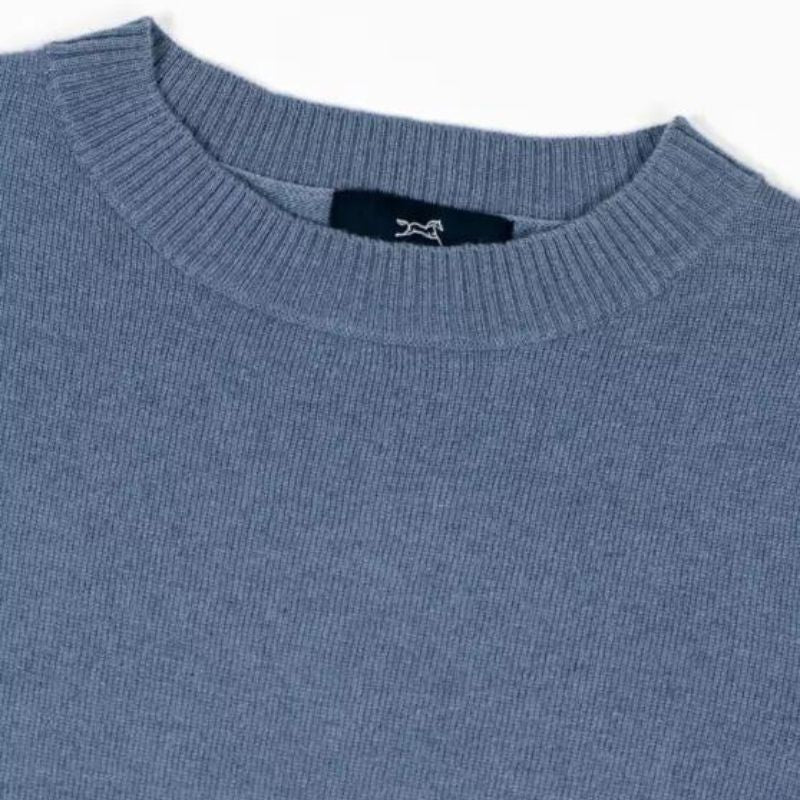 Pulls Charlie en cachmere et mérino couleur Bleu Fager Equestrian   110,00 €