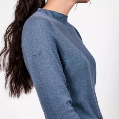 Pulls Charlie en cachmere et mérino couleur Bleu Fager Equestrian   110,00 €